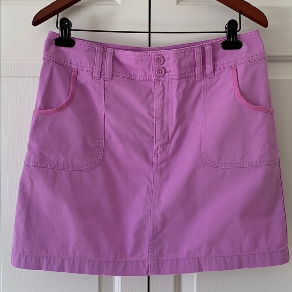 Sonoma Lavender Cotton Mini Skort
